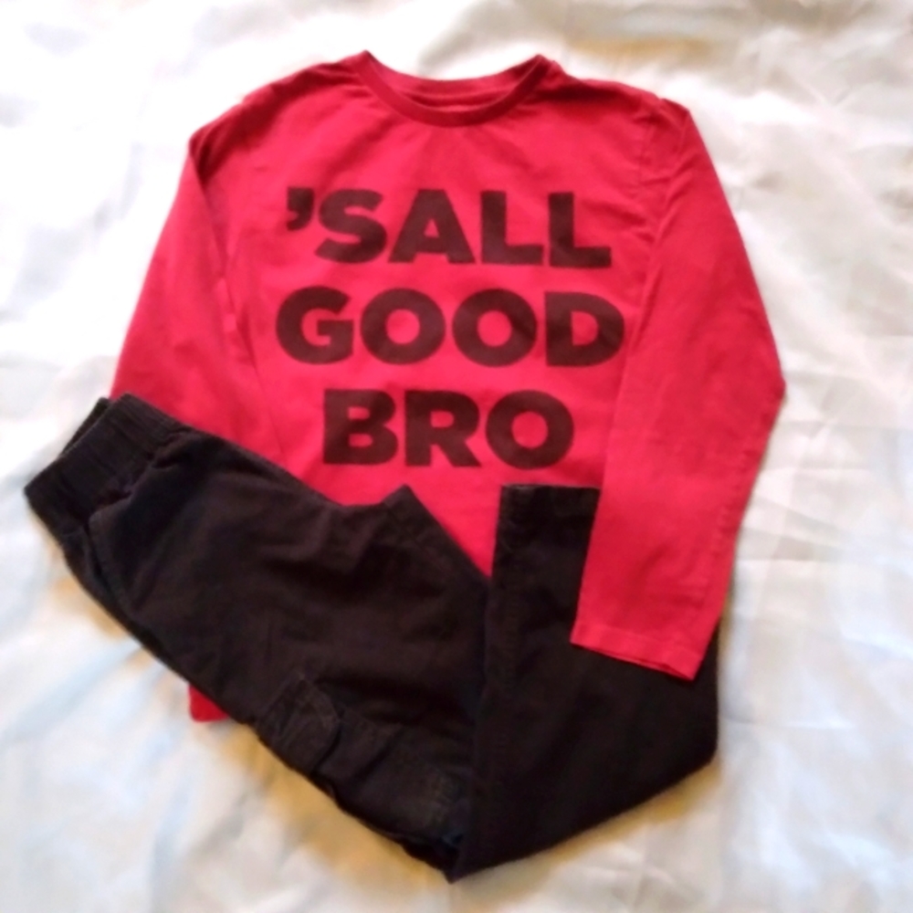 Boy's Place Bundle, Shirt size (10/12), shrank a little. Pants size 8.